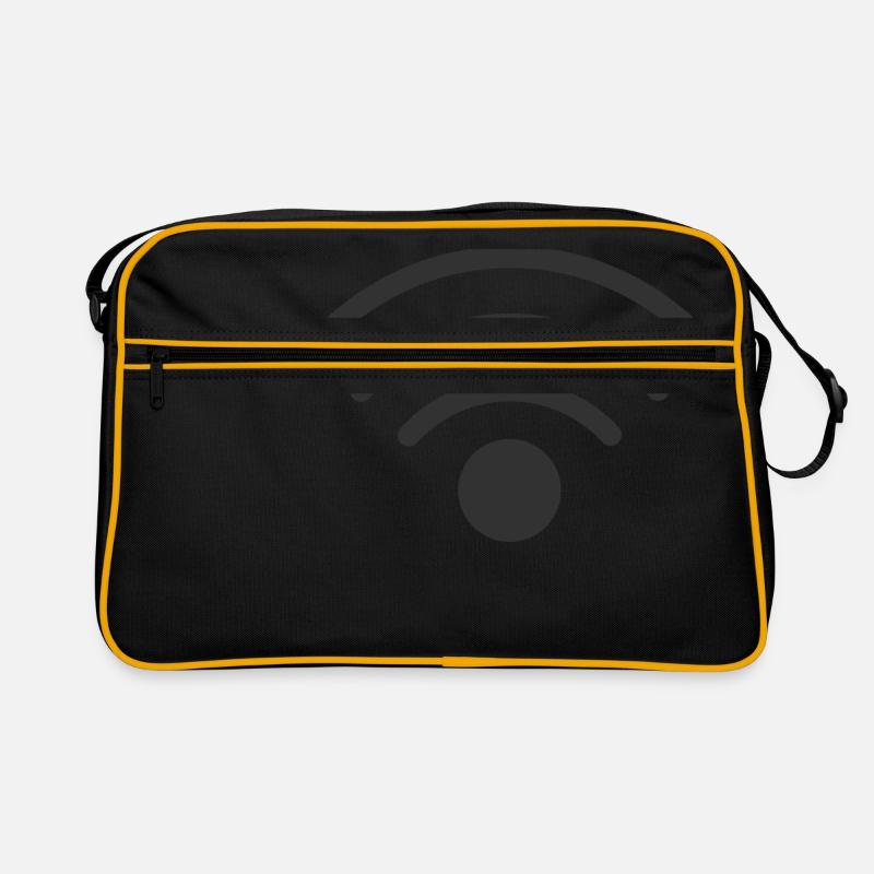 Wlan Symbol Retro Tasche