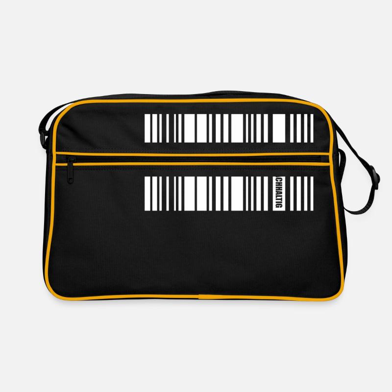 nachhaltig white Retro Tasche