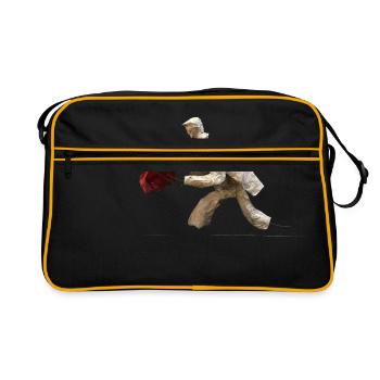 Umbrella man - Retro Bag - black/gold - Front
