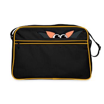 bat - Retro Bag - black/gold - Front
