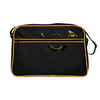 Bugle - Retro Bag - black/gold - Front
