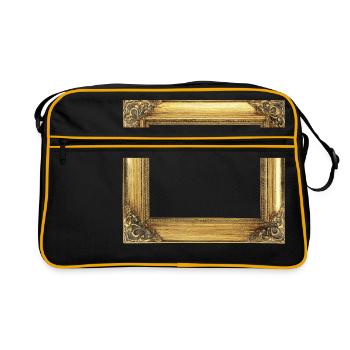 Cadre photo doré - Sac Retro - noir/or - Devant
