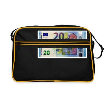 20 Euros - Retro Bag - black/gold - Front