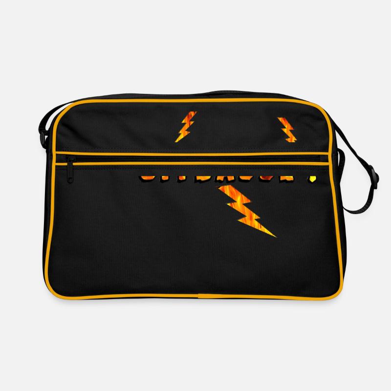 Uffbasse with lightning, Pälzer Say Retro Bag