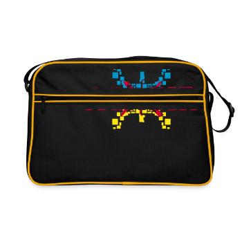 Agadir - Sac Retro - noir/or - Devant