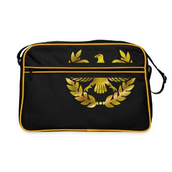 romain - Sac Retro - noir/or - Devant