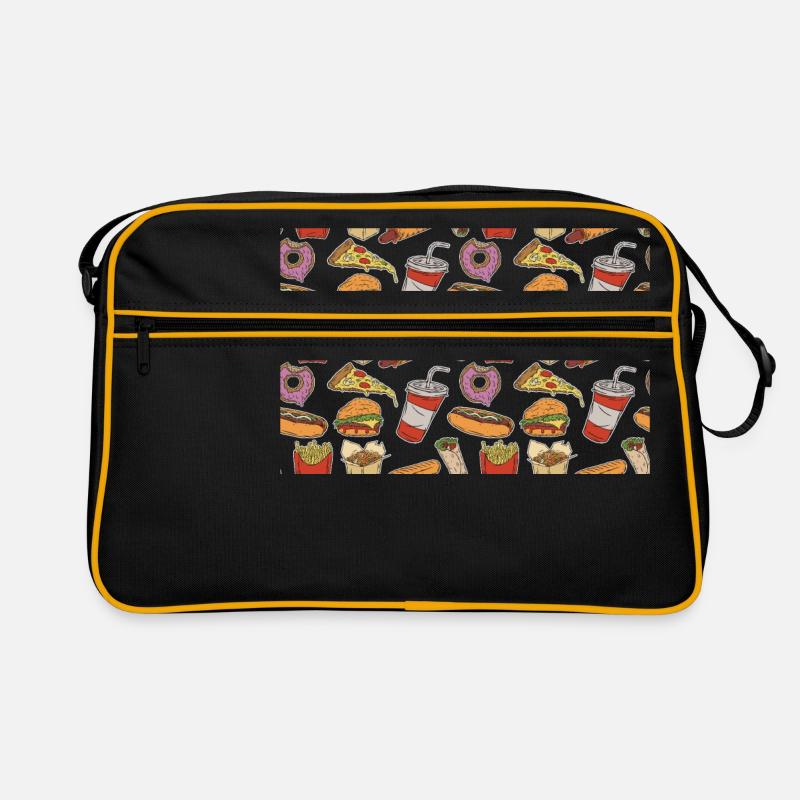 Fast Food Lover Retro Tasche