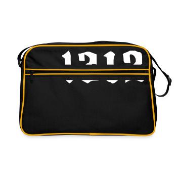 ACAB 1312 Cops - Retro Bag - black/gold - Front