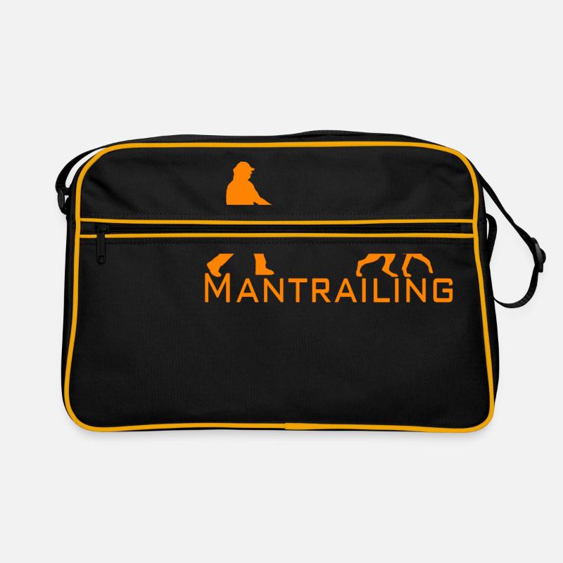 Mantrailing orange Sac Retro