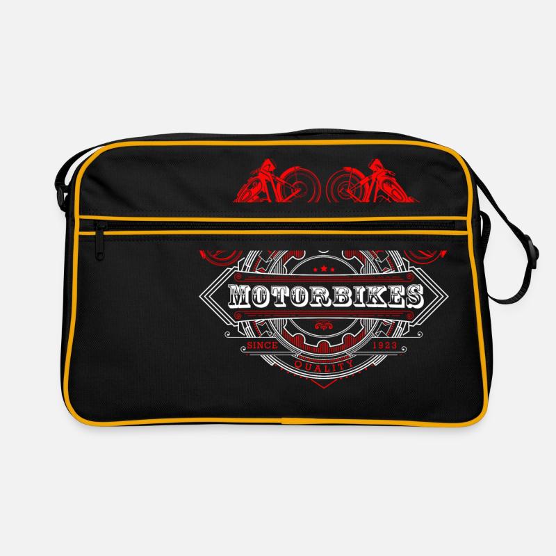 old motorcycles Retro Bag