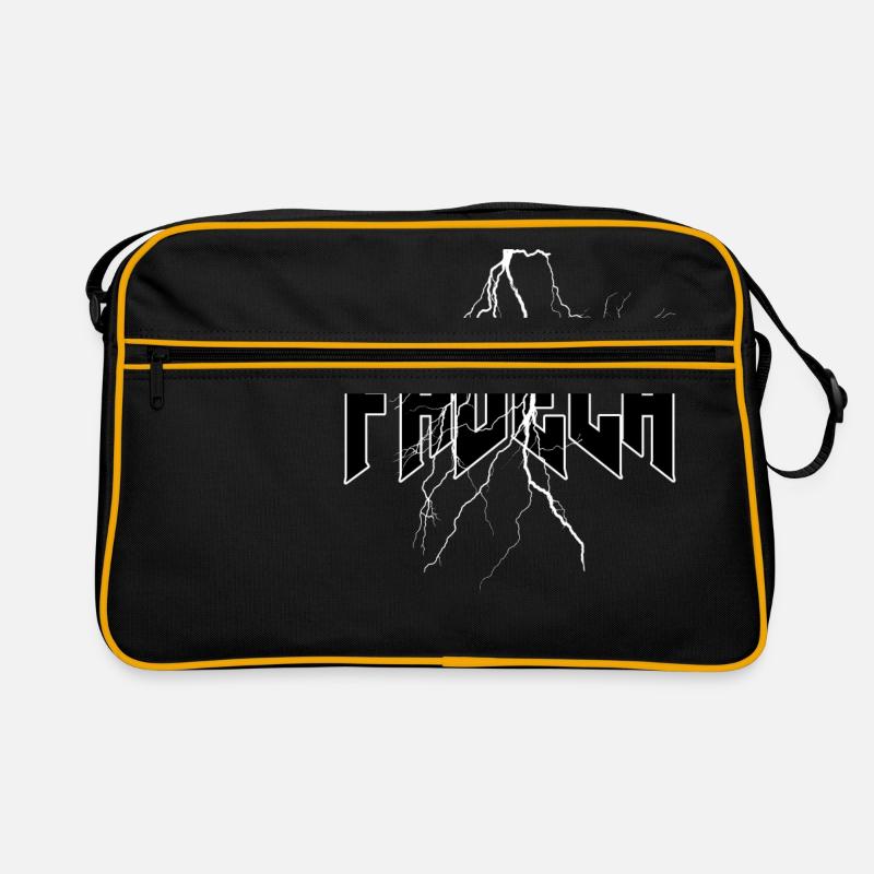 favelas - Retro Tasche - Schwarz/Gold