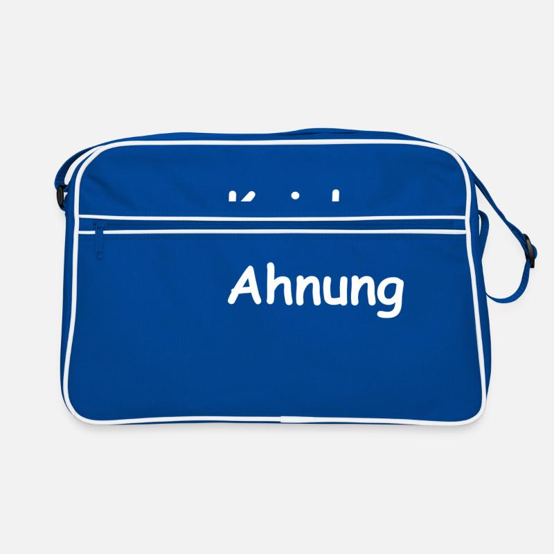 Kai ne ahnung Retro Tasche