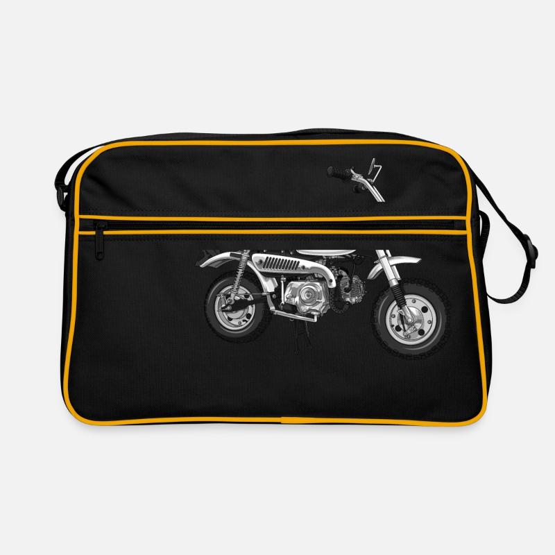 Monkey Z50J J1 DE | ceramic white Retro Tasche