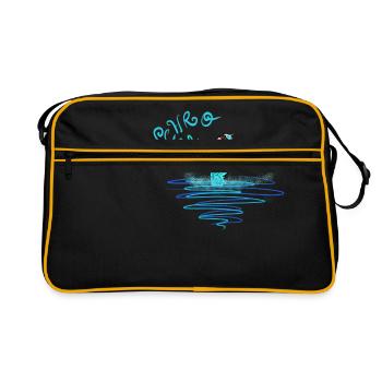 Synchro Girl - Retro Bag - black/gold - Front