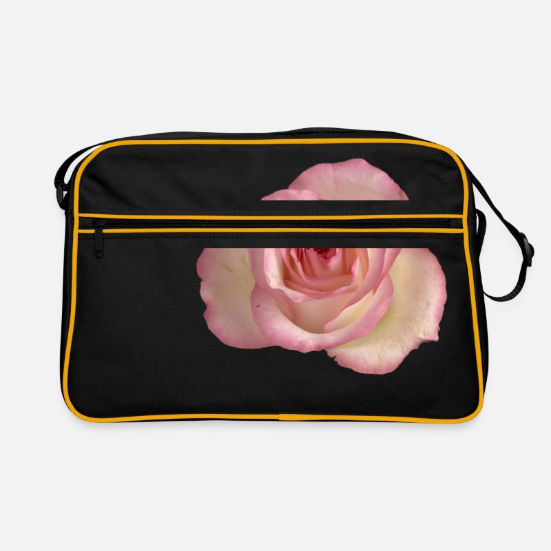 Rose / rose blanche Sac Retro