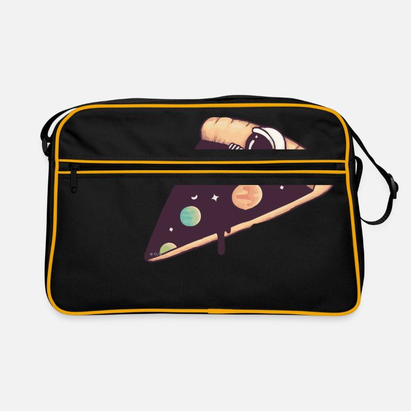 astronaut pizza Retro Bag