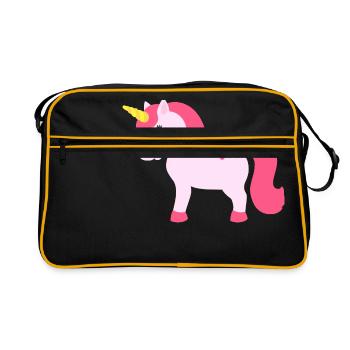 Licorne - licorne - Sac Retro - noir/or - Devant