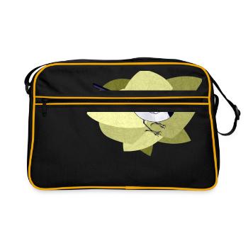 Bird - Retro Bag - black/gold - Front