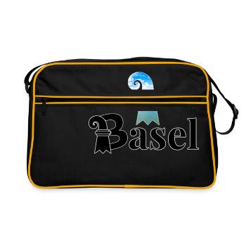 Baslerstab - Sac Retro - noir/or - Devant
