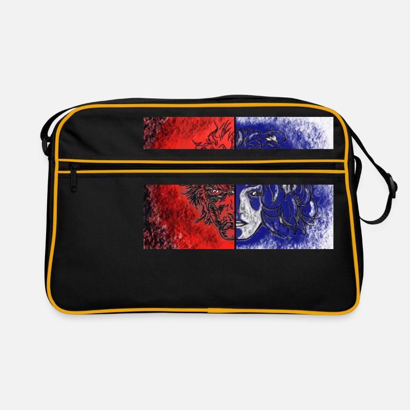 Chaos vs Harmonie I Retro Tasche