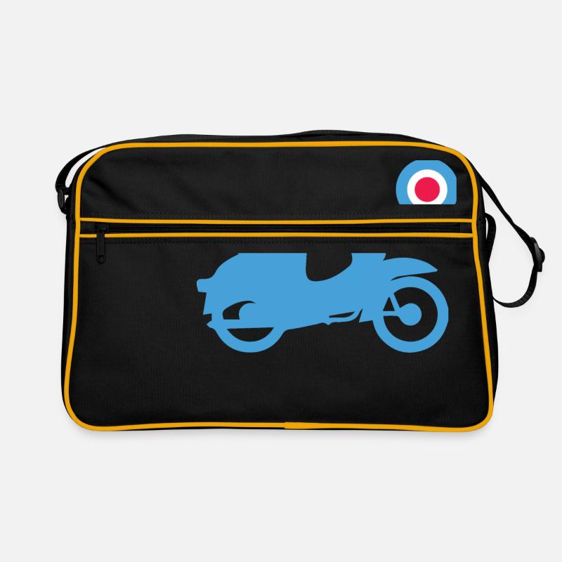 Schwalbe Mod Style Grande-Bretagne - Sac Retro - noir/or