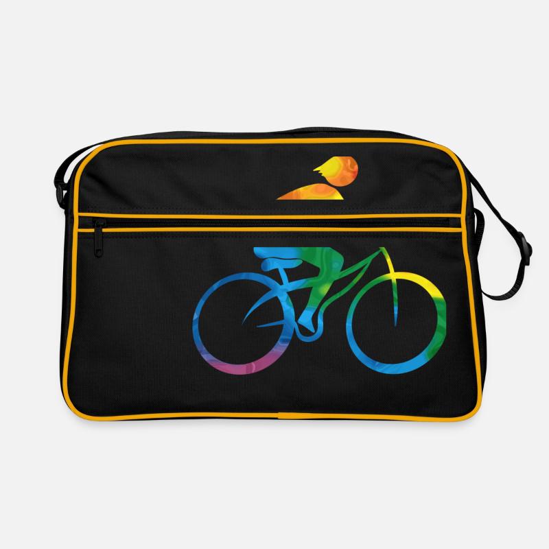 Radfahrer Retro Tasche