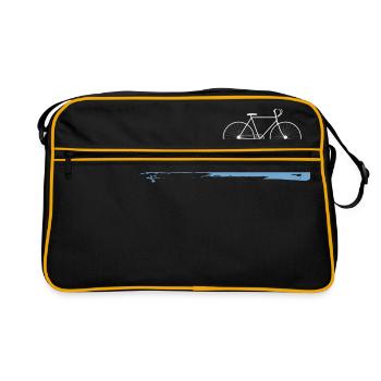 vélo - Sac Retro - noir/or - Devant