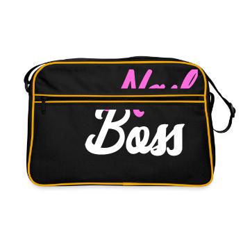 Nail Boss - Nail Design - Retro Bag - black/gold - Front