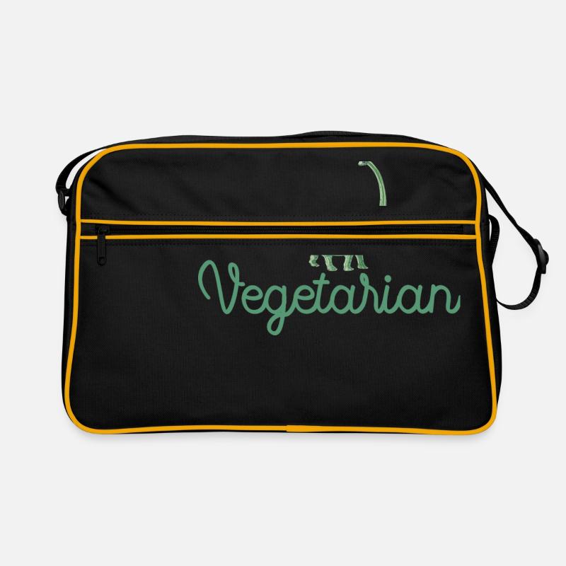 Végétarien - Végétarienne - Vegetarian Sac Retro