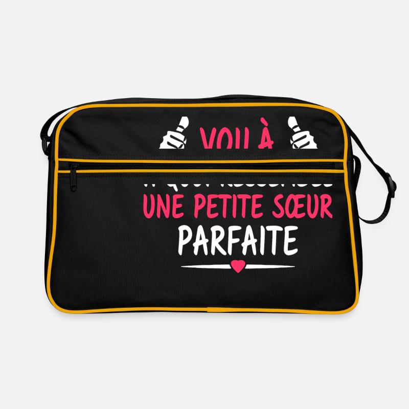 petite soeur parfaite Sac Retro