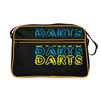 Darts Dart - Retro Bag - black/gold - Front