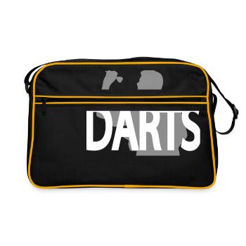 Darts Dart - Retro Bag - black/gold - Front
