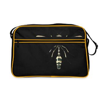 insect - Retro Bag - black/gold - Front