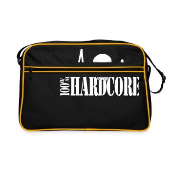 100% Hard Core - Retro Bag - black/gold - Front