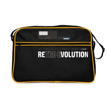 Jeu de disquettes (4) - Sac Retro - noir/or - Devant