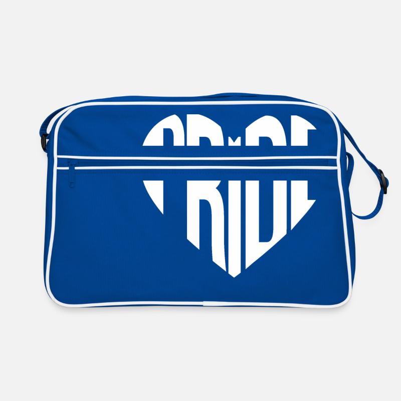 Pride Herz Retro Tasche