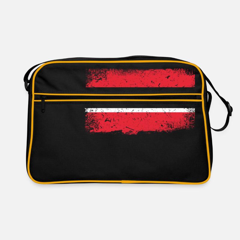 Austria Flag Retro Bag