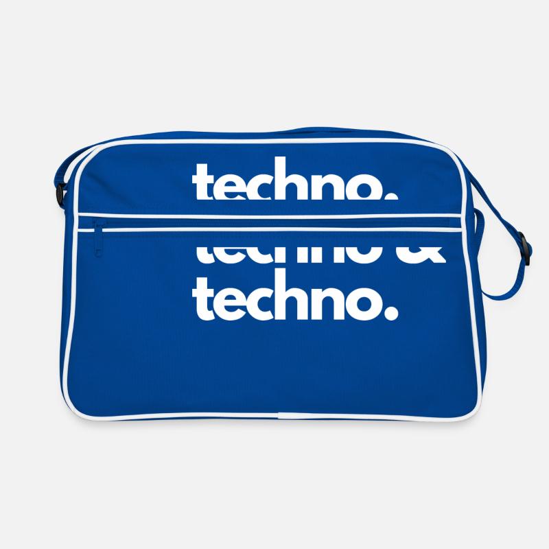 Techno, techno et techno Sac Retro