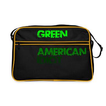 American Idiot - Sac Retro - noir/or - Devant