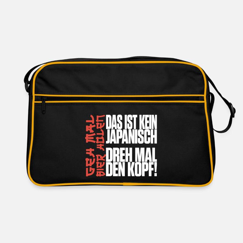 This is not Japanese Go get a beer Malle Retro Bag
