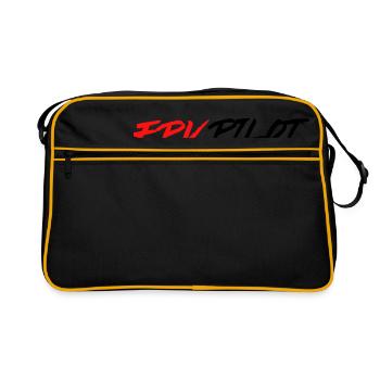 FPV Pilot - Sac Retro - noir/or - Devant