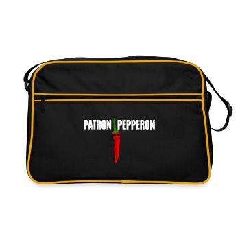 Patron Pepperon - Retro Bag - black/gold - Front