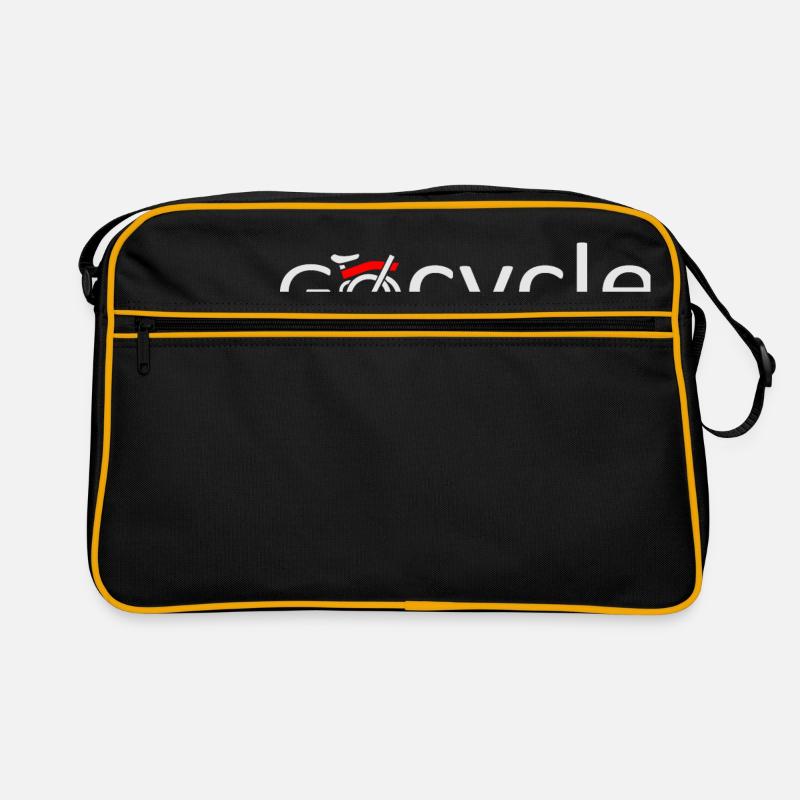CHIANSTORY X Brompton Go Cycle - Retro Bag - black/gold