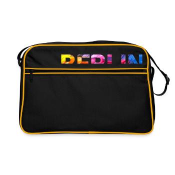 Berlin - Retro Bag - black/gold - Front