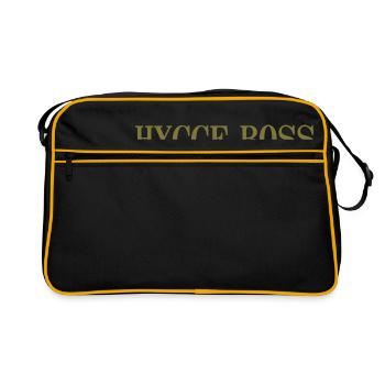 Hygge Boss - Sac Retro - noir/or - Devant