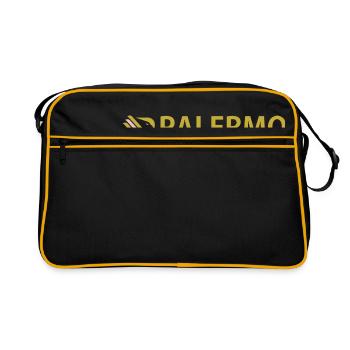 Palerme fierté - Sac Retro - noir/or - Devant