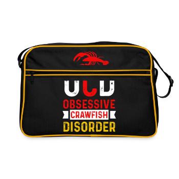 crayfish - Retro Bag - black/gold - Front