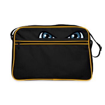 yeux - Sac Retro - noir/or - Devant