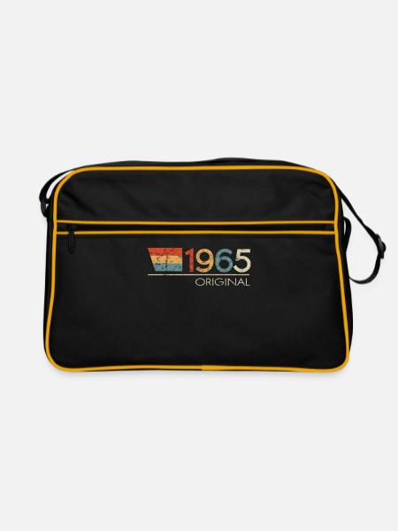 1965 Anniversaire Classic Original - Sac Retro - noir/or - Devant