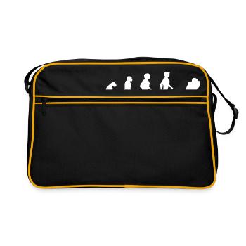 Evolution Photographe Photographe Appareil Photo - Sac Retro - noir/or - Devant